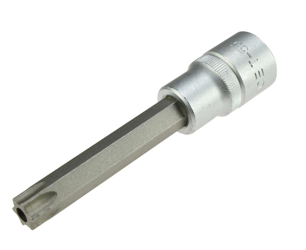 1/2 in. Drive Torx Bit Socket T55, with End Bore, Length 100 mm (98844555, PICHLER)