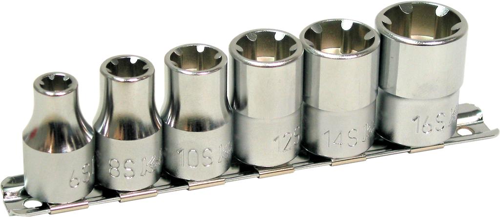 RIBE galvučių rinkinys 1/2 col., M6–M16 (9921000, PICHLER)