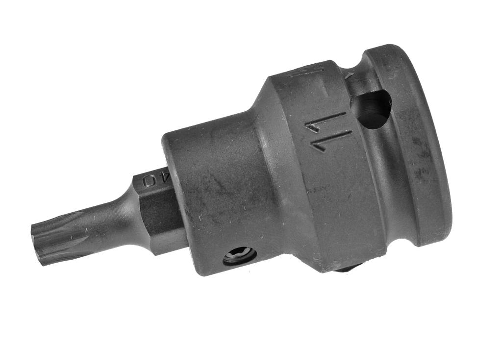 Impact Torx Bit Socket TX 40, 1/2 in. Drive, Replaceable Bit (9928040, PICHLER)