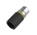 Riteņu uzgriežņu muciņa ar plastmasas aizsargu 21 mm, dzeltens krāsu marķējums, vieglmetāla diskiem (99414321, PICHLER)