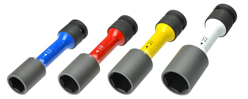 Impact Socket Set 1/2 in. XL, 4 pcs. (9941730, PICHLER)