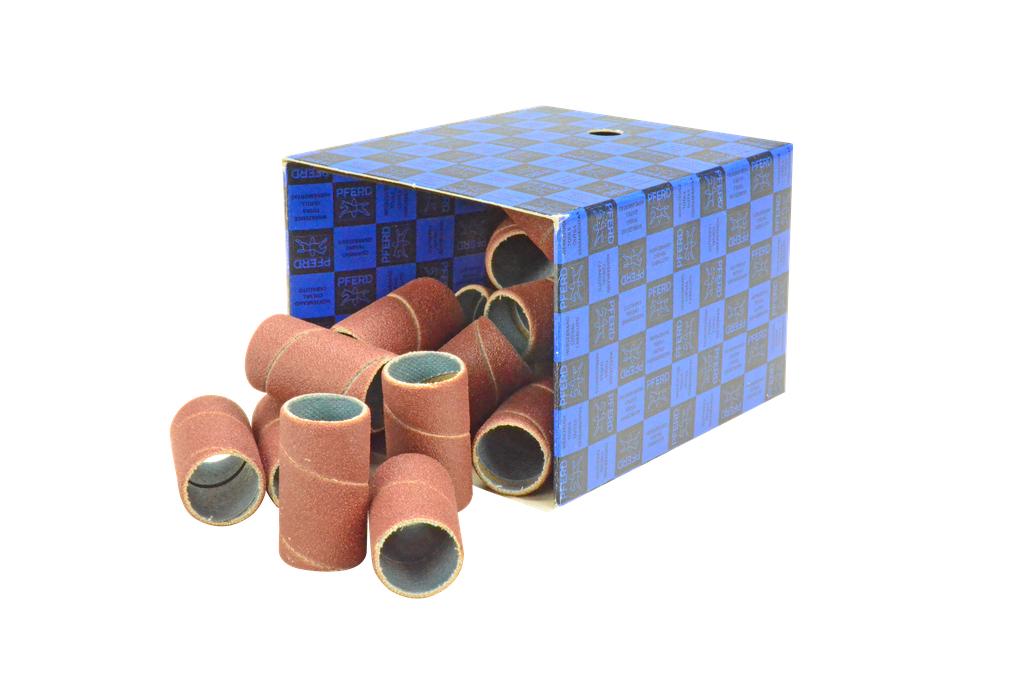 Abrasive sleeves, cylindrical, 15 × 30 mm, grit 150 (9970214, PICHLER)