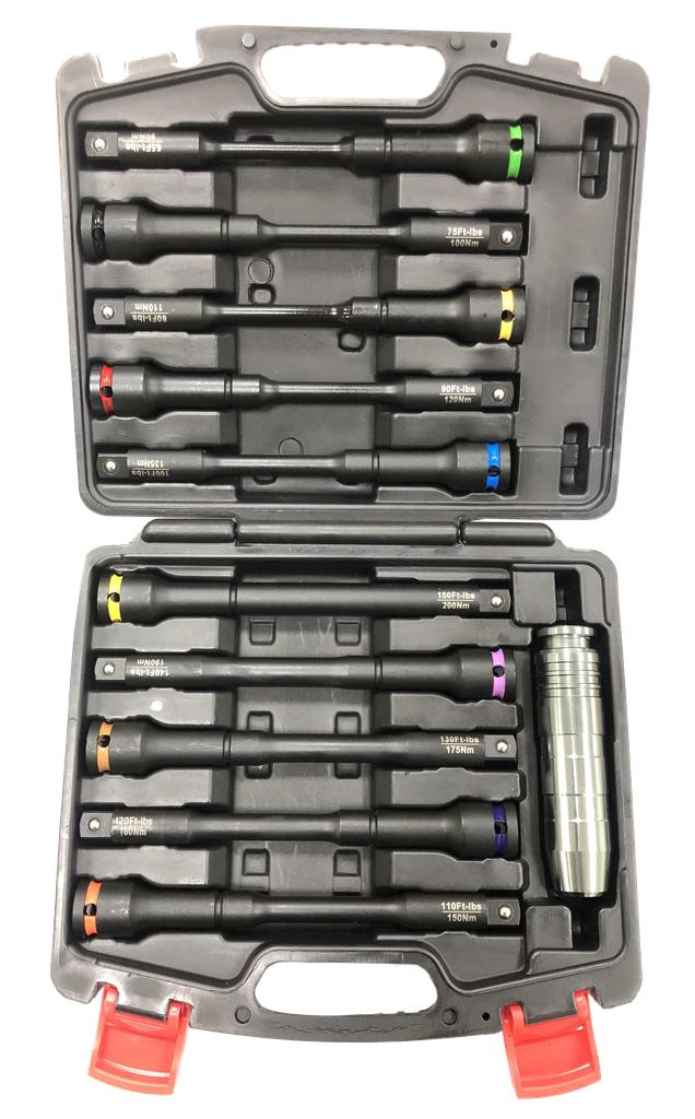 Torque Stick Set 1/2 in., 11 pcs., 90–200 Nm (99808500, PICHLER)