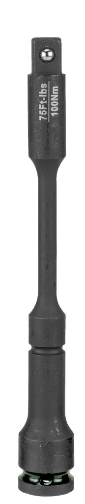 Griezes momenta stienis 1/2 collas, 100 Nm (75 ft-lbs), ar brīvi rotējošu rokturi (99808502, PICHLER)
