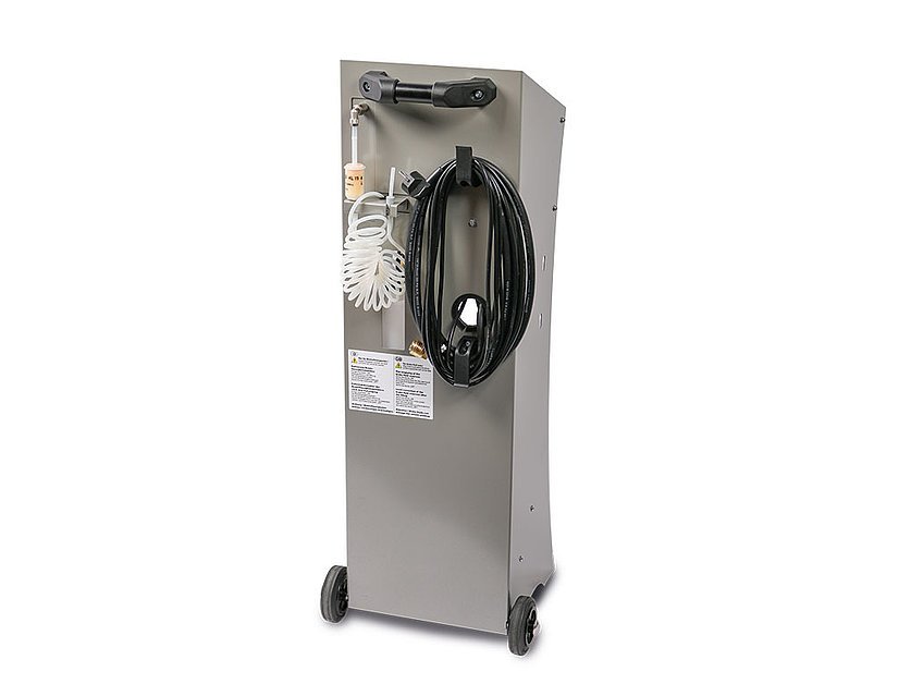 Brake bleeding unit 230 V, 20 L, mobile, with suction unit (100500_1, LEITENBERGER)