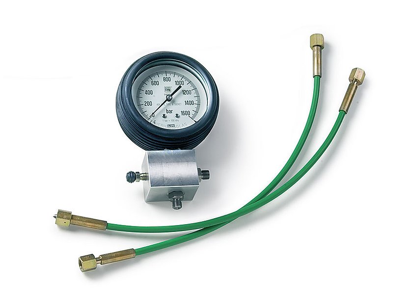 Common Rail high-pressure tester, analogue, 1600 bar, CRP 04 (042112_1, LEITENBERGER)
