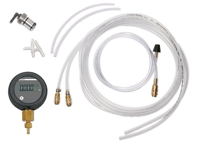 Turbokompresoriaus ir karterio slėgio diagnostikos įrankis be adapterių (040413_9, LEITENBERGER)