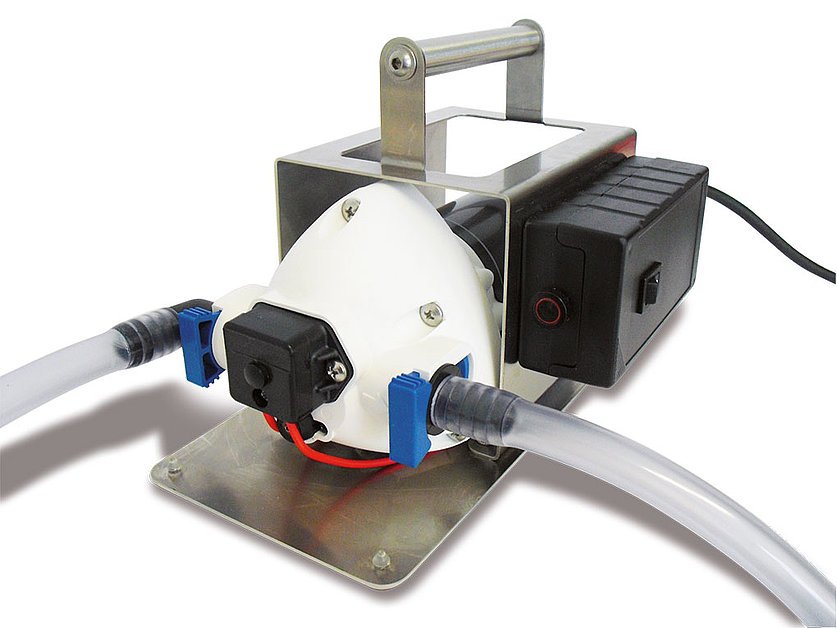 AdBlue® Suction Pump with Stainless Steel Housing, 12 V DC (061301_1, LEITENBERGER)