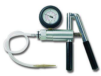 Pressure and Vacuum Pump with Precision Vacuum Gauge (060107, LEITENBERGER)