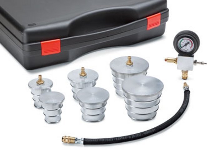 Turbocharger Charge Air System Test Case Set, 14 pcs. (061117_1, LEITENBERGER)
