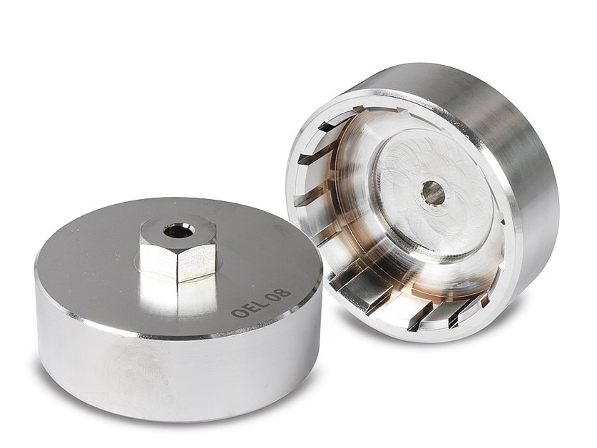Oil filter wrench, milled metal version, for Opel (400150_2, LEITENBERGER)