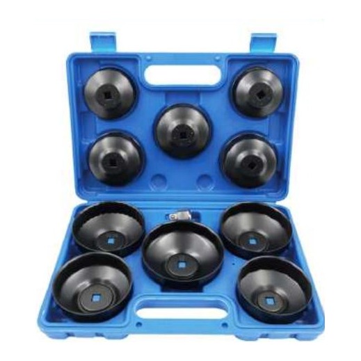 Oil filter wrench set, 11 pcs (BC-2103, BCTOOLS)