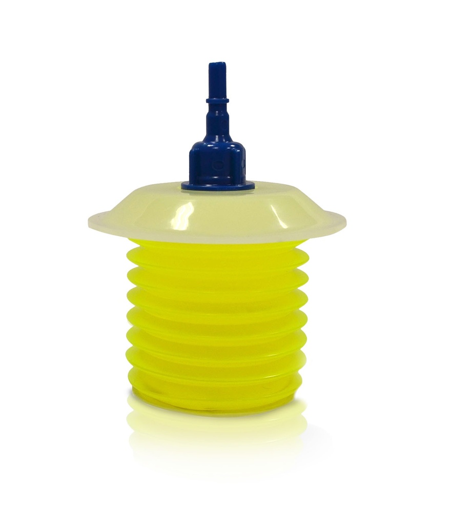Sealed UV dye cartridge 125 ml for R134a and HFO1234yf, mechanical and electric compressors (DECKAEK290-N, ECOTECHNICS)