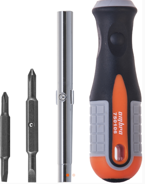 Screwdriver set 6in1 (750106, OMBRA)