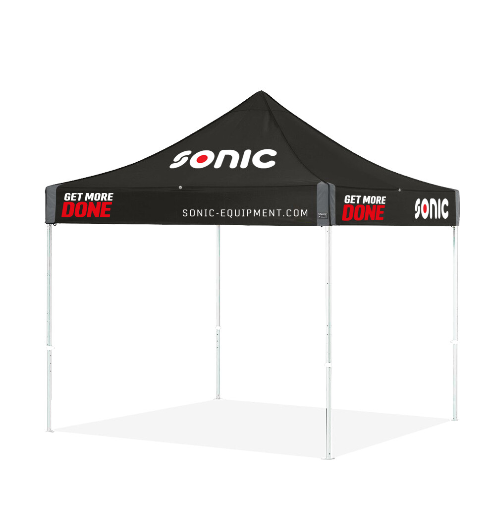Promotional tent 3x3, full set (75195, SONIC)