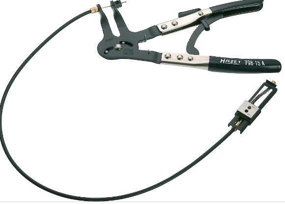 Hose clamp pliers, 875 mm, Ø 7–60 mm (798-15A, HAZET)