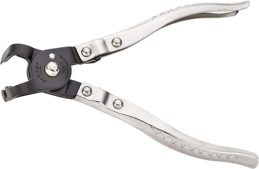 CLIC šļūteņu skavu knaibles, garums 175 mm (798-2, HAZET)