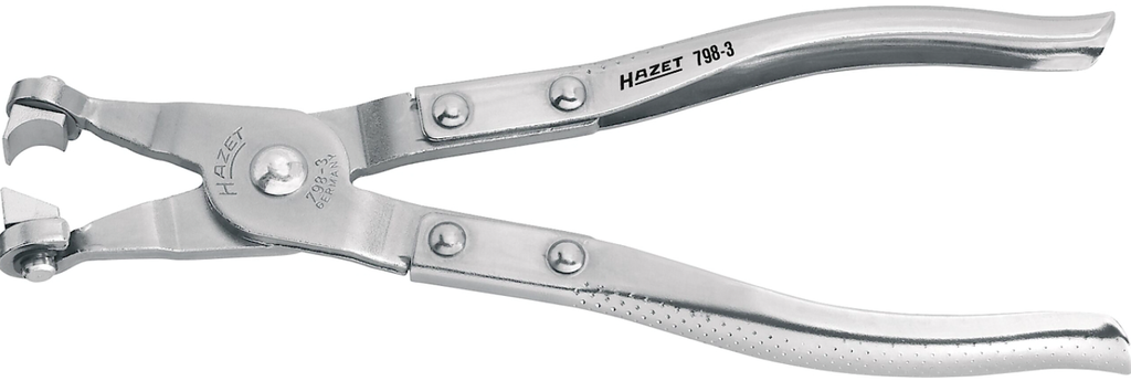 CLIC šļūteņu skavu knaibles, garums 206 mm (798-3, HAZET)