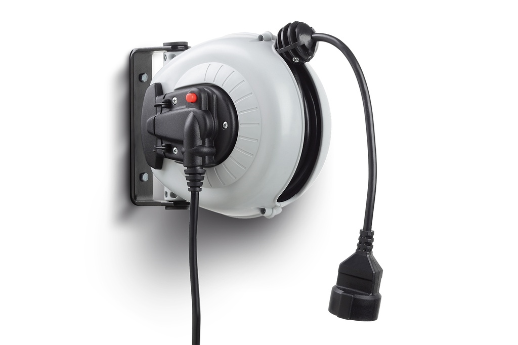 Cable reel 5+1m 230V (800180, MAVEL)