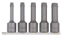 Bolt extractor socket set 1/2 inch, 5 pcs (801305, SONIC)