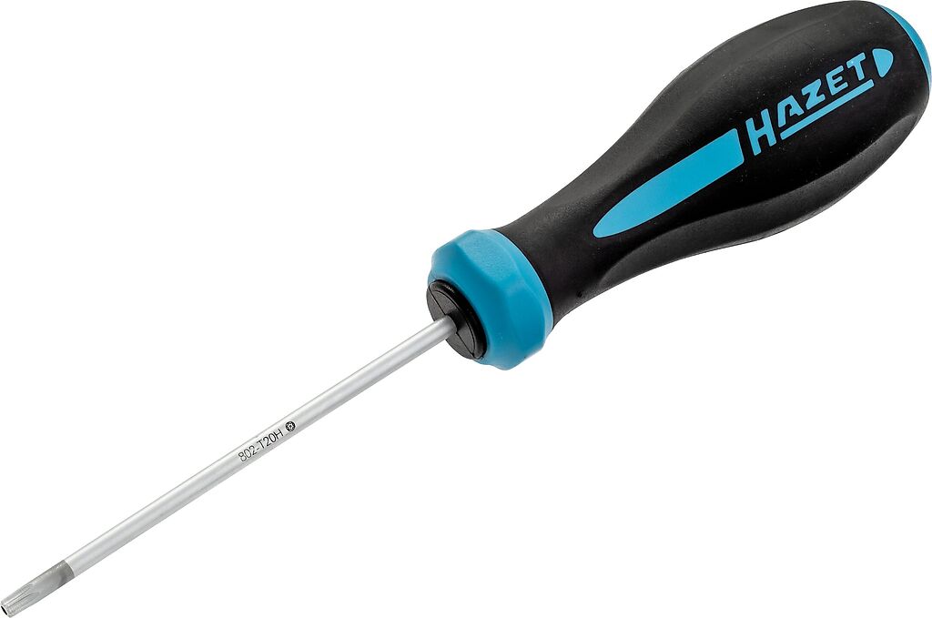 Atsuktuvas TORX su skyle T20H (802-T20H, HAZET)