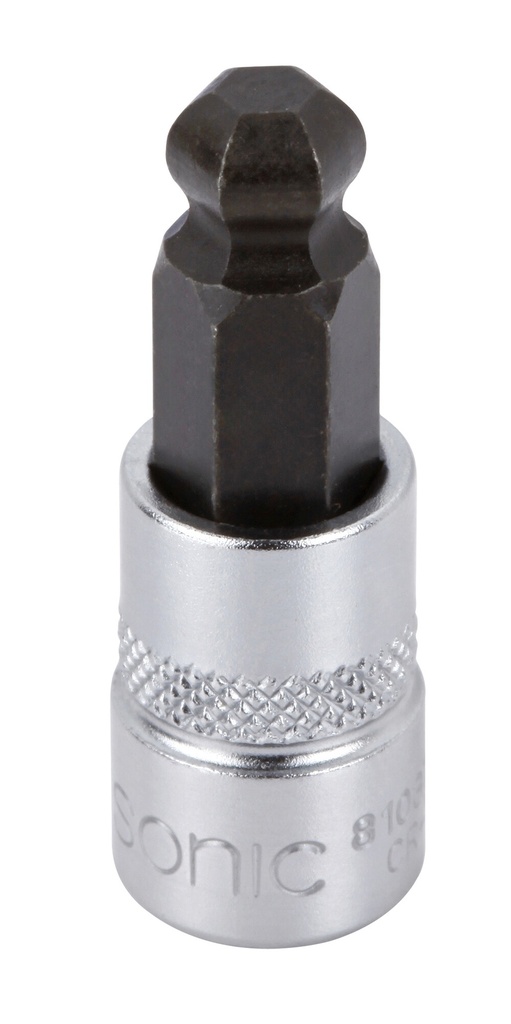 Muciņa 1/4" ar noapaļotu sešstūra uzgali 10mm (8103710, SONIC)
