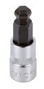 Muciņa 1/4" ar noapaļotu sešstūra uzgali 10mm (8103710, SONIC)