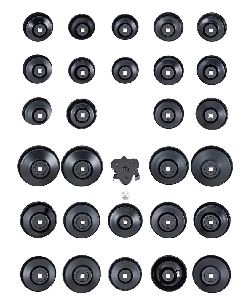 Tepalo filtro dangtelis 80–82 mm, 15 kampų (išsukimo įrankis) (811002-15, SONIC)