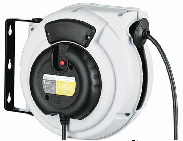 Cable reel 15m 230V (811030, MAVEL)