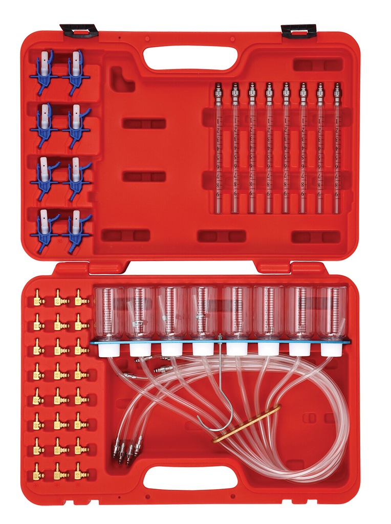 Dīzeļa sprauslu diagnostikas komplekts, Common-Rail, līdz 8 cilindriem (818009, SONIC)