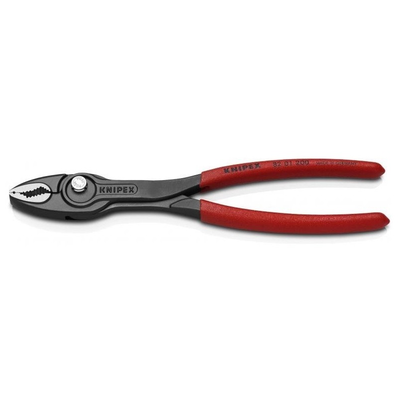 KNIPEX TwinGrip bīdāmās plakanknaibles 200 mm (82 01 200, KNIPEX)