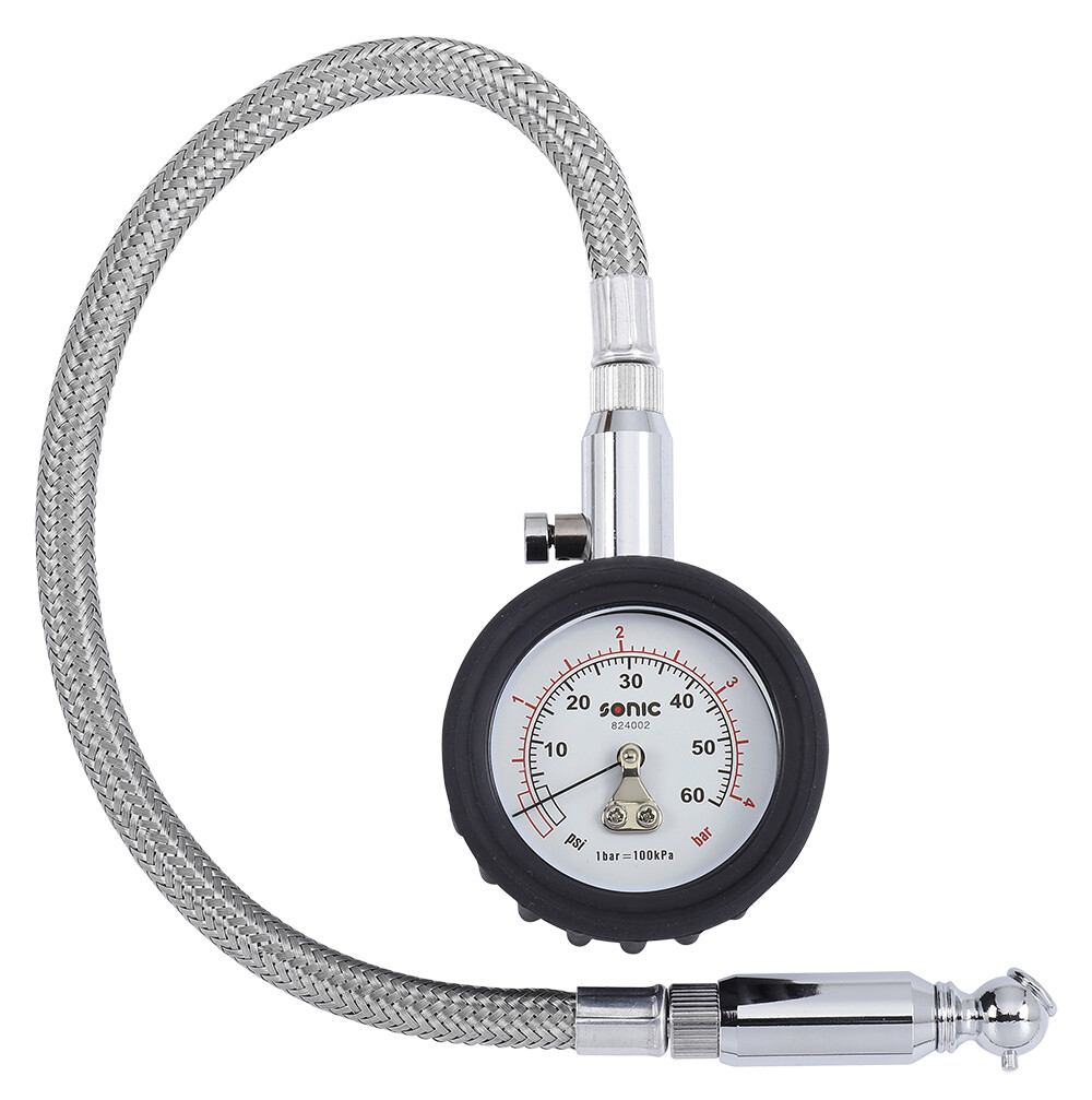 Riepu spiediena mērītājs 4 bar (60 psi) (824002, SONIC)