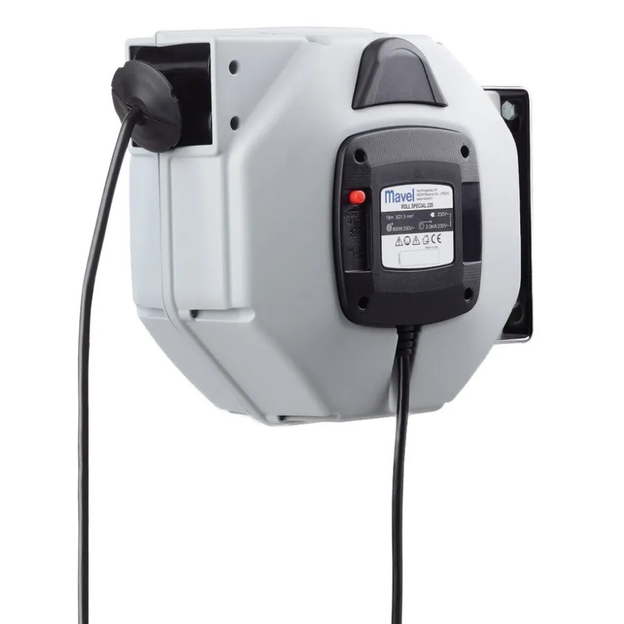 Kabeļa spole 20m 230V (824123, MAVEL)