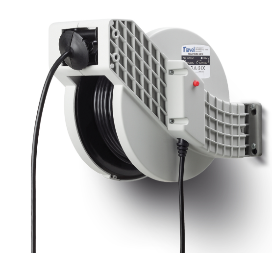 Cable reel 15m 230V (826080, MAVEL)