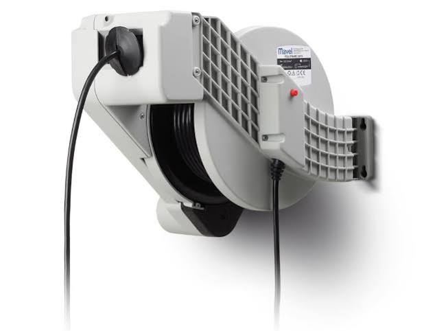 Ritė elektrai 10 m 400 V, 5G1,5 mm², CEE lizdas (826150, MAVEL)