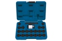 Wheel nut lock removal socket set, Audi, 22 pcs (829006, SONIC)