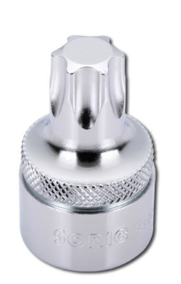 Galvutė 1/2 TORX su centrine skyle T27 