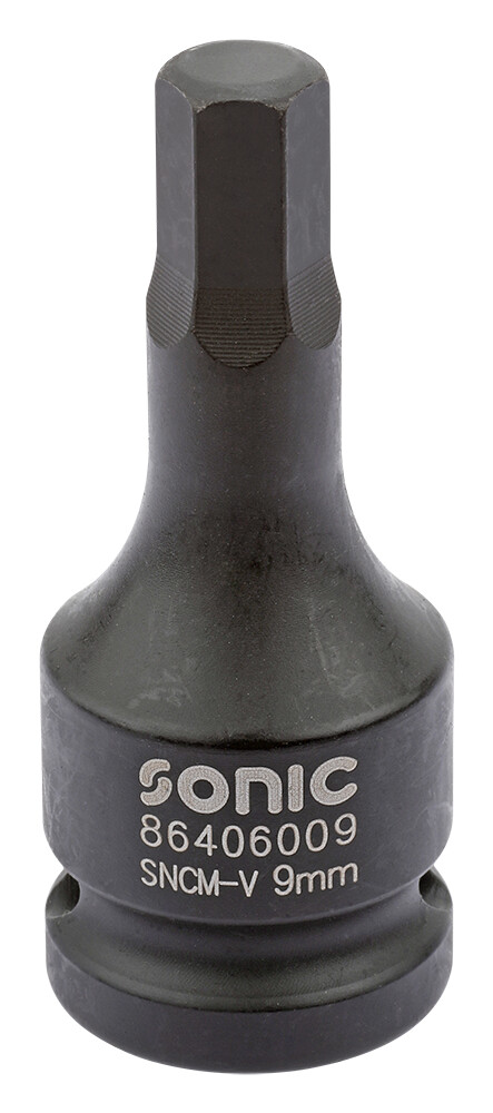 Smūginė galvutė 1/2 su šešiakampiu 12mm (86406012, SONIC)