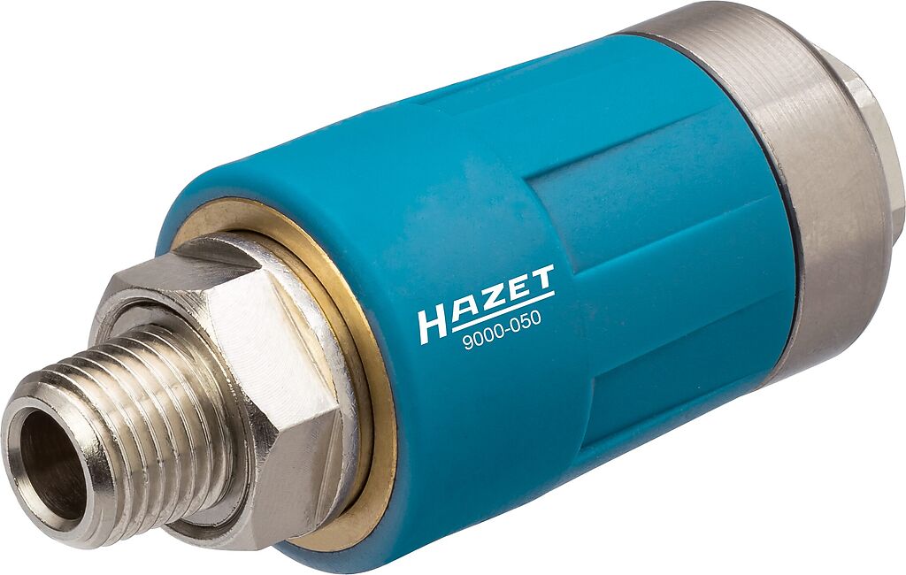 Quick coupler F, 1/4 male thread (9000-050, HAZET)