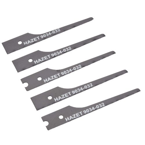 Blade set for air saw (5 pcs) (9034-032/5, HAZET)
