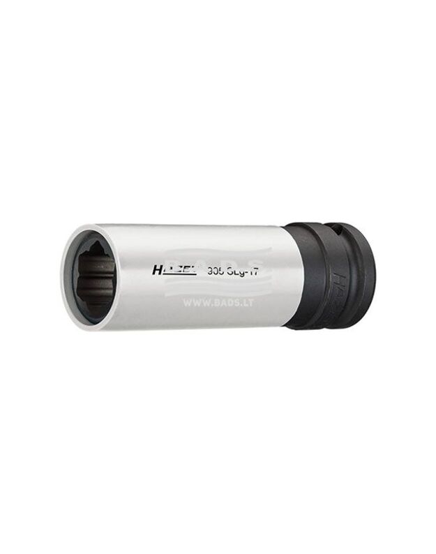 Impact socket 1/2" deep for special bolts 17mm (905SLG-17, HAZET)