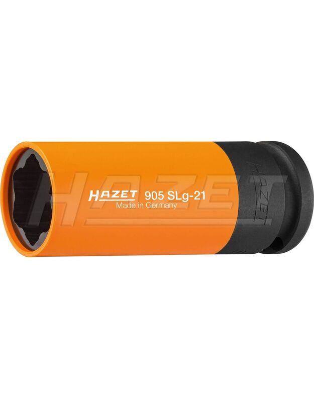 Smūginė galvutė 1/2 ilga spec. varžtams 21mm (905SLG-21, HAZET)