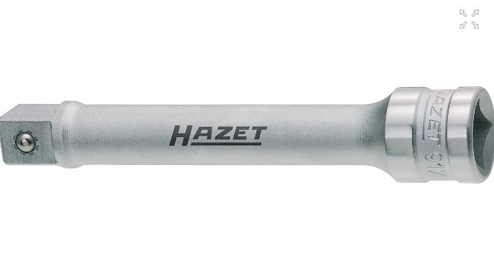 Galvučių prailgintuvas 1/2 col., 123 mm (917-5, HAZET)