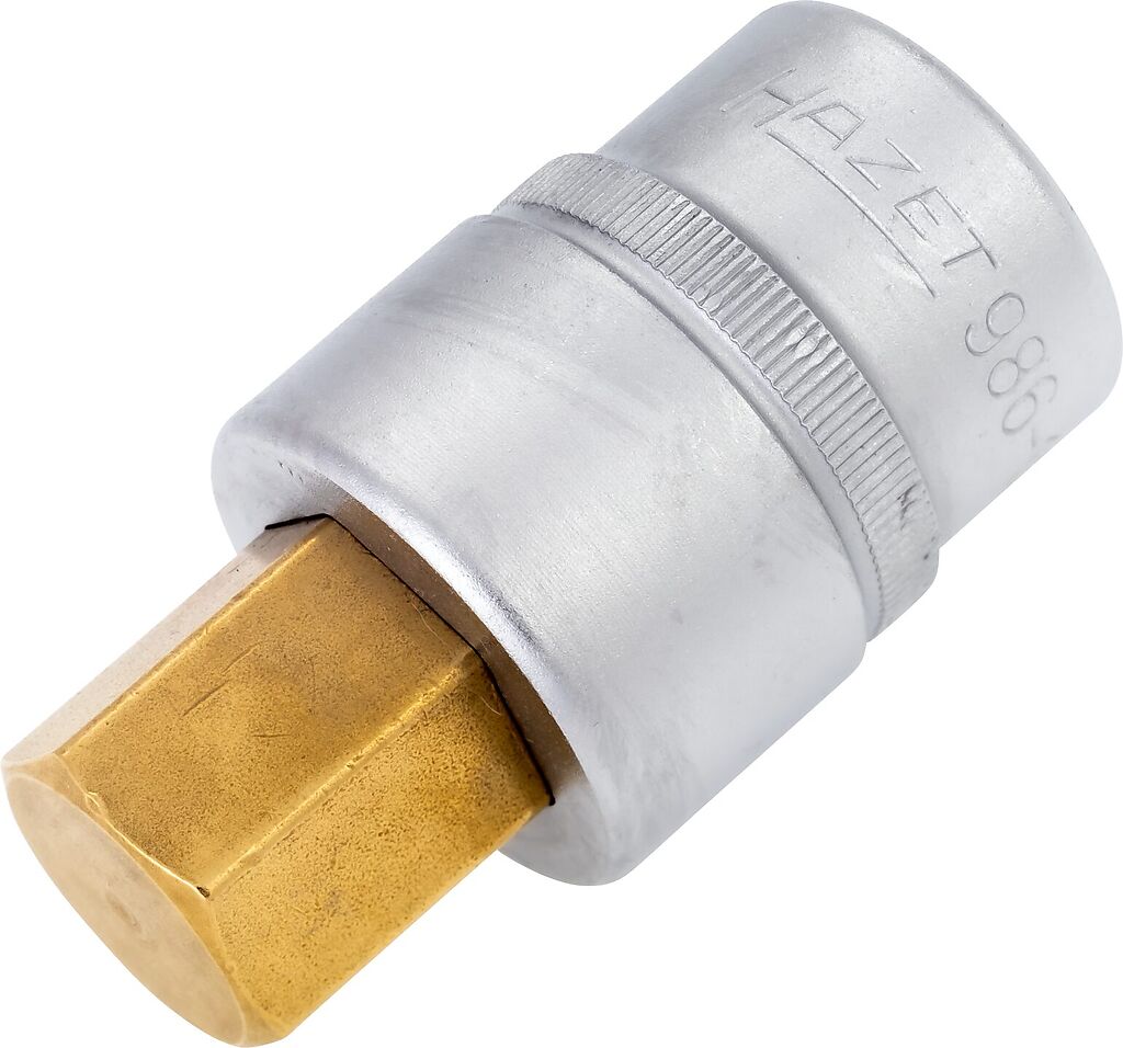 Galvutė 1/2 su šešiakampiu 19.0mm (986-19, HAZET)