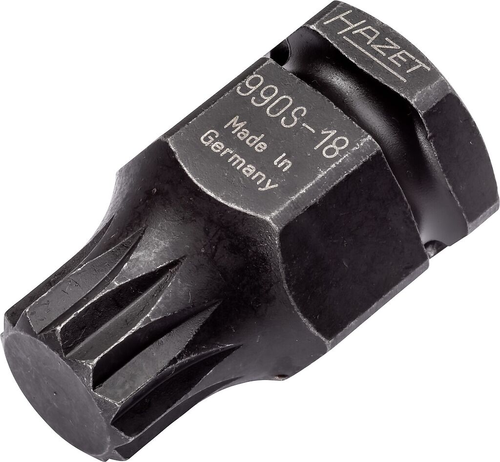 Trieciena galva 1/2 ar SPLine M18 (990S-18, HAZET)