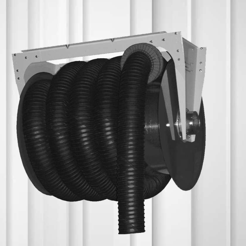 Išmetamųjų dujų surinkimo ritė su ventiliatoriumi 150 mm / 13 m (ACA-MAXI-150/13-SB, FILCAR)