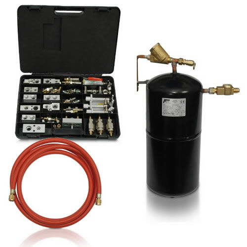 Flushing Kit for Vehicle A/C Systems (ACKF01, TEXA)