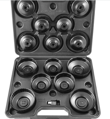 Dangtelių komplektas tepalo filtrams nuimti (14 vnt)