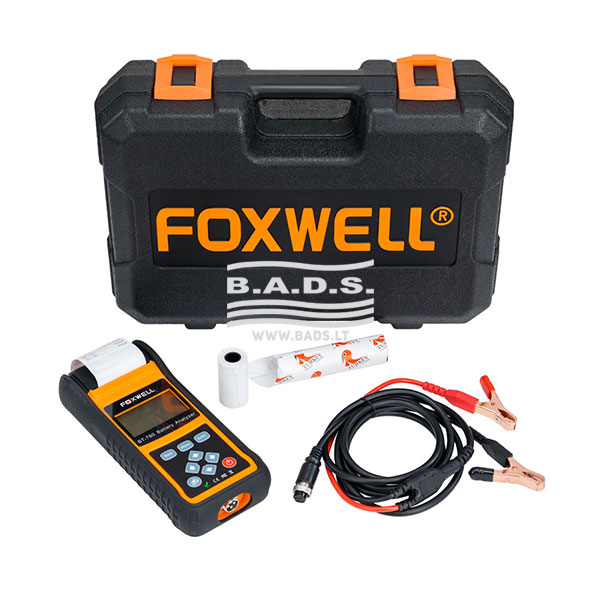Akumuliatoriaus analizatorius su spausdintuvu BT-780 Foxwell