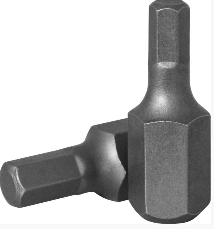 10 MM HEX SHANK HEX INSERT BIT, SIZE: 8 X 30 MM (D130H80, JONNESWAY)